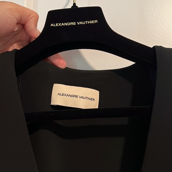 Like new. Classic deep v body suit. Padded shoulder for added detail - Picture 3 of 4